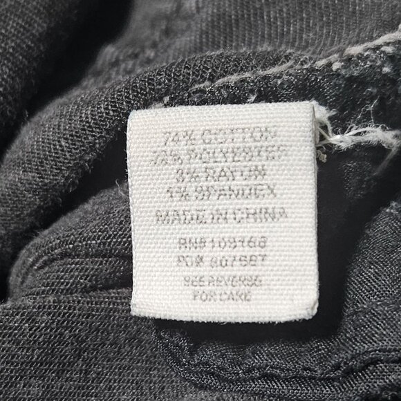 RSQ High Rise Ankle Skinny Jeans Womens Size 3 Black Denim Pants Juniors - Picture 5 of 5